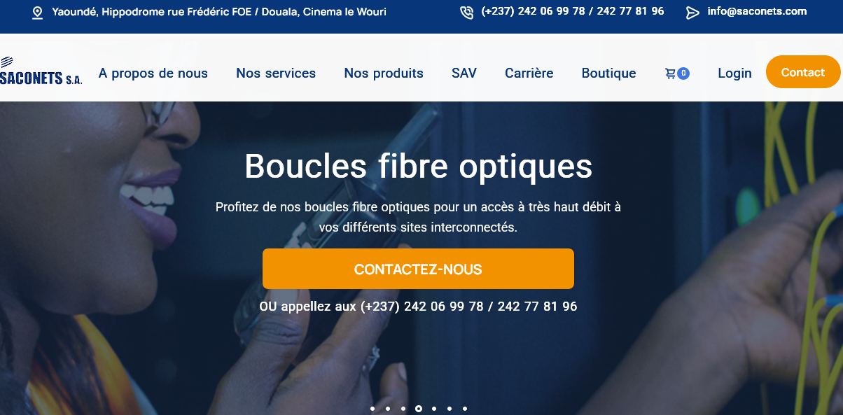 SACONETS S.A. - Télécommunications et Sécurité des Systèmes d'Information