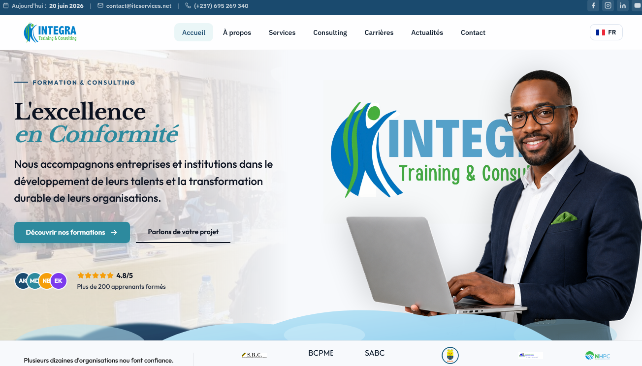 ITC Training & Consulting - Formation et Conseil au Cameroun