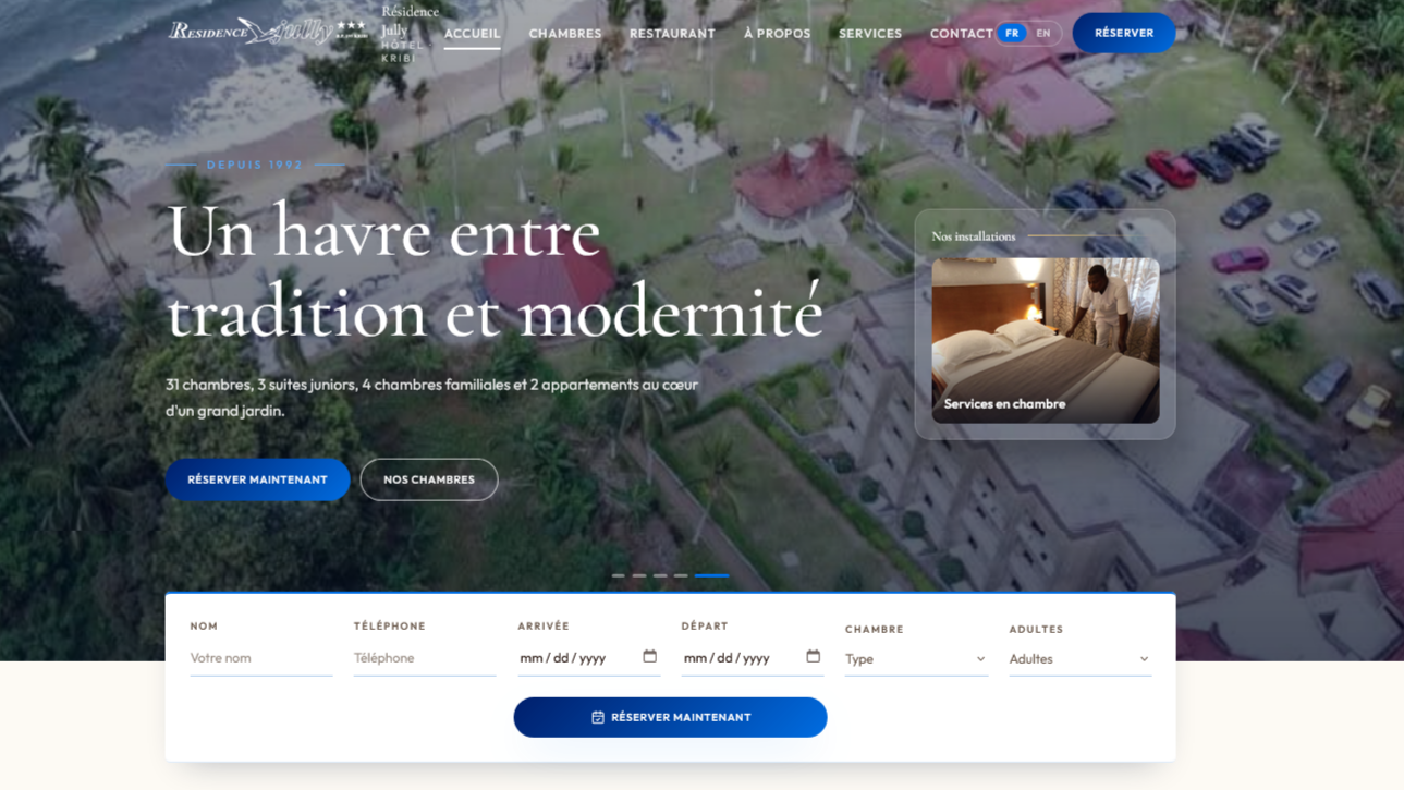 Hotel Résidence Jully - Confort et Détente à Kribi